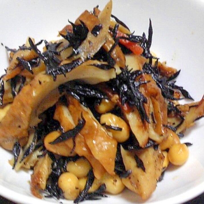 あると嬉しい副菜 ヒジキの煮物 レシピ 作り方 By デラみーやん 楽天レシピ